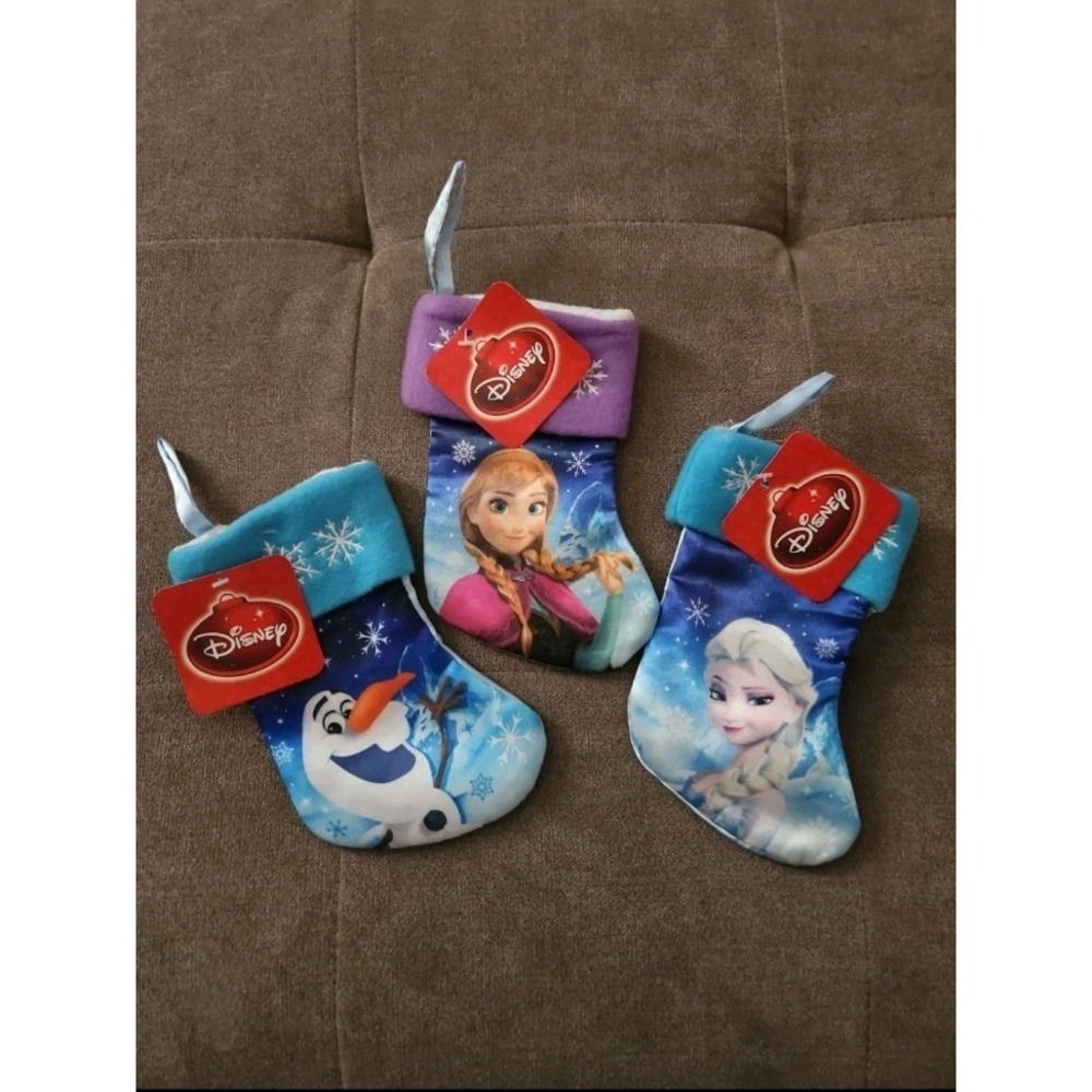 Disney Frozen Mini Christmas Stockings Set Of 3